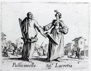 Balli de Sfessania, c.1622 by Jacques Callot